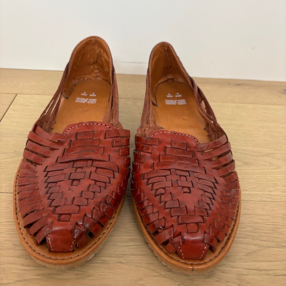 NEW Authentic Handmade Mexican Huarache Sandals - Women's 9
